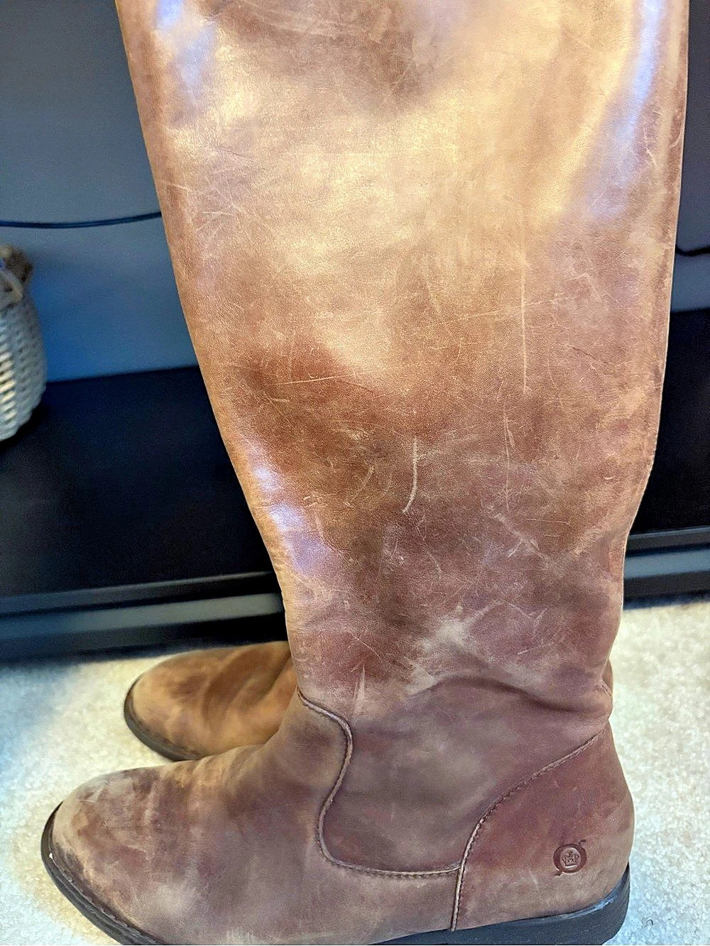 Born Brown Tall Boots